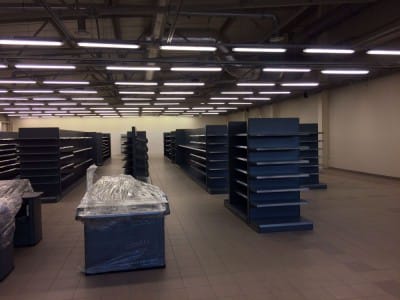 SHOP NÄTVERK "TOPP" - CĒSIS, GAUJAS STREET 29 - leverans och installation av butikshyllor 4